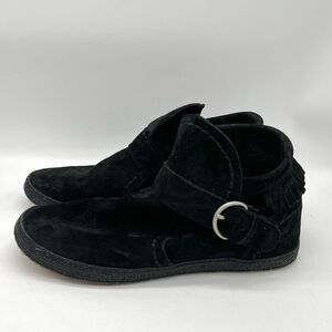 Ugg Suede Moccasin Boots Womens 6